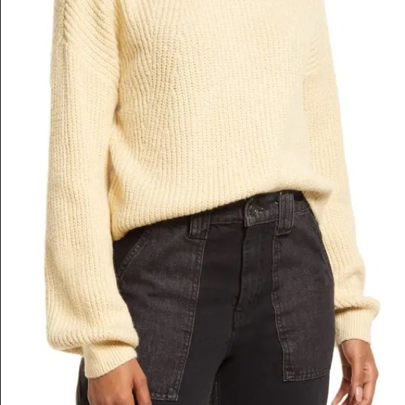 Woman Sweater, Crewneck Sweater, Sweater, BP. Sweater, Beige Sweater - Picture 2 of 5